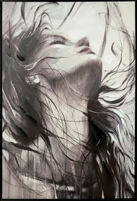 RUČNE MAĽOVANÝ OBRAZ 546 60X90 CM