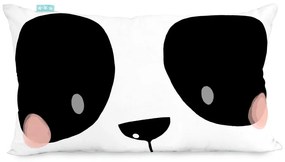 Bavlnená obojstranná obliečka na vankúš Moshi Moshi Panda Garden, 50 × 30 cm