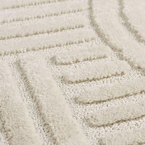 Krémový okrúhly koberec ø 80 cm Art – Ayyildiz Carpets