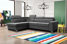 Sedacia súprava Gloss fresh, Ľavá, sivá (Terra 96)