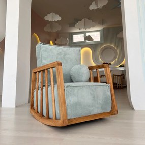 Detské kreslo Sallanan Blue