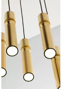 Jupiter 2020 - Luster na lanku ALAS 5xGU10/10W/230V zlatá