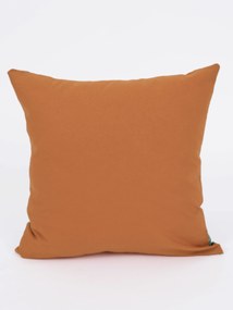 Bavlnená obliečka na vankúš Renforcé 40 × 40 cm - Taisa zelená/terakota