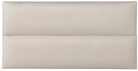 Čalúnený nástenný panel FRAME PAROS 15x60 cm Farba: Svetlosivá