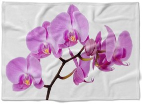 Deka Ružová orchidea (Rozmer: 200 x 140 cm, Podšitie baránkom: NE)