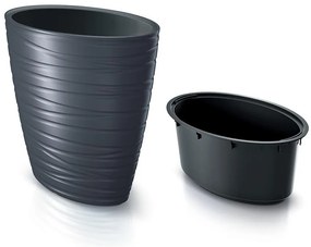 Kvetináč MAZE - Antracit