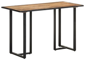 Jedálenský stôl 120 cm surové mangovníkové drevo