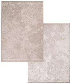 Dekorstudio Obojstranný koberec na terasu DuoRug 5845 - béžový Rozmer koberca: 160x230cm