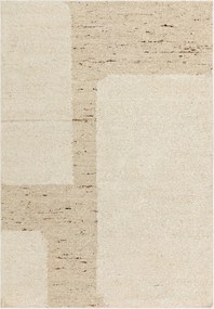 Béžový obojstranný/ručne tkaný vlnený koberec 160x230 cm Napa Tumbla – Asiatic Carpets