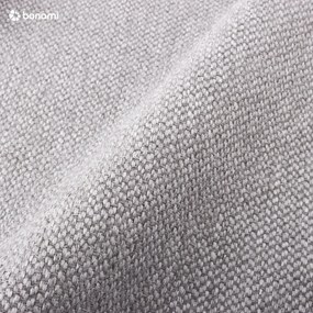 Svetlosivá čalúnená dvojlôžková posteľ s úložným priestorom a roštom 180x200 cm Arendal – Cosmopolitan Design