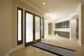 Associated Weavers, Protišmykový behúň na mieru Carnaby 97, šíre 80 cm, šedá, chodba / predsieň