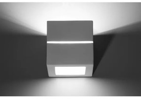 Nástenné svietidlo LEO LINE 1xE27/60W/230V biela