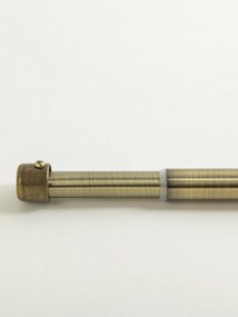 Garniža dvojradová Davide - staré zlato 120 - 210 cm
