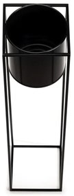 Stojan na kvety RING 100x23 cm čierna