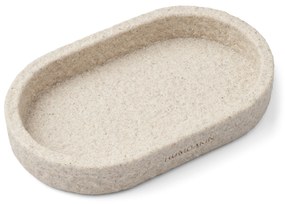 Humdakin Dekoratívny oválny podnos Sandstone