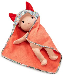 Lilliputiens - kúpací komplet s kvetinovou potlačou