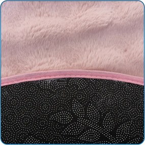 Koberec Rabbit Bubble ružový kruh