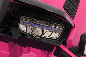 Elektrické autíčko Land Rover Defender ružové