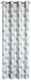 ZATEMŇOVACÍ ZÁVES NA KRÚŽKOCH ASETA 140X250 CM VZOROVANÁ