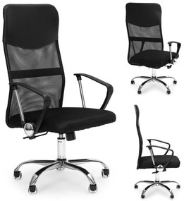 Ergonomická kancelárska stolička s priedušným operadlom