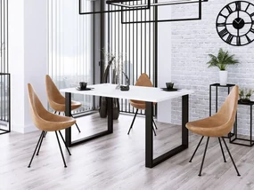 Jedálenský stôl Wawik 185 x 90, Farby: biela
