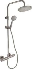 Slezák - RAV Sprchový komplet s termostatickou batériou TERMOSTATICKÁ - TRM82.5/5-43MGK, Metal Grey kartáčovaná