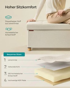 Lavička s vekom LSF018W11