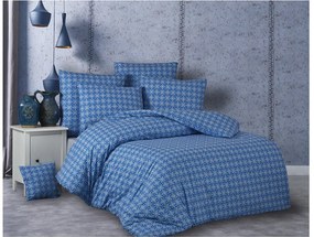 Posteľné obliečky Snorri Modré 200x220/2x70x90 cm