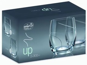 Crystalex Poháre CLUB UP 300 ml, 2 ks