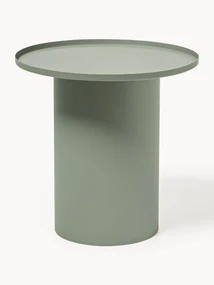 Okrúhly kovový pomocný stolík Sverre
