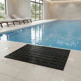 Kúpeľňová predložka čierna