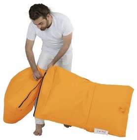 Sedací vak Sofi (oranžová). Vlastná spoľahlivá doprava až k Vám domov. 1101797