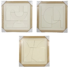 Abstraktné 3D obraz MOSAIC, 38x38 cm - rôzne druhy