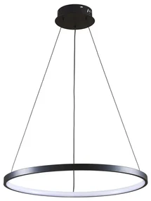 Polux LED Luster na lanku LEA LED/20W/230V 4000K pr. 50 cm čierna SA2267