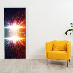 Fototapeta na dvere - Aktívny náboj (95x205cm)