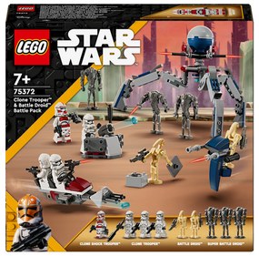 Lego® Star Wars 75372 Bojový balíček Klonového vojaka a Bojového droida (100378734)