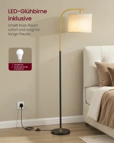 Stojaca lampa s tienidlom LFL006BD02