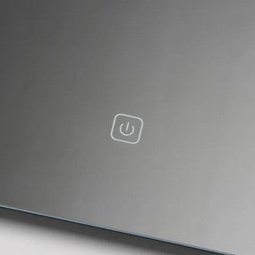 Brilagi - LED kúpeľňové zrkadlo LUCE LED/28W/230V 60x80 cm IP44 CRI 90 stmievateľné + CCT