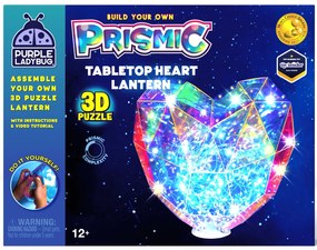 PRISMIC™ 3D Puzzle LED lampa - Stojace srdce (APU-R-PM-1627)