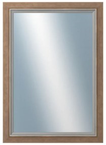 DANTIK - Zrkadlo v rámu, rozmer s rámom 50x70 cm z lišty AMALFI okrová (3114)