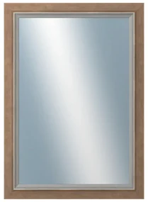 DANTIK - Zrkadlo v rámu, rozmer s rámom 50x70 cm z lišty AMALFI okrová (3114)
