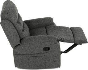 Polohovacie kreslo sivé TV-4086 GREY2