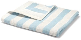 Osuška, svetlomodro-biele prúžky