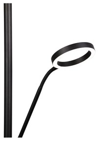 Čierna LED stojacia lampa (výška 180 cm) Willis – Trio