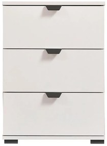 Nočný stolík Duerto 3F biela 11008319