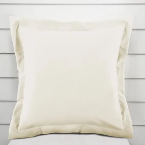 Biante Dekoračná obliečka na vankúš s lemom Rongo RG-011 Smetanová 30 x 50 cm