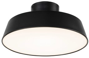 CLX Stropné LED prisadené osvetlenie GIOACCHINO, 36W, denná biela, 40cm, čierne