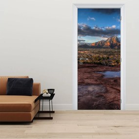 Fototapeta na dvere - Hory (95x205cm)