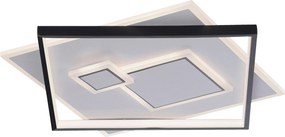 XXXLutz STROPNÉ LED SVIETIDLO, 57/57/6 cm - Interiérové svietidlá - 003467059101