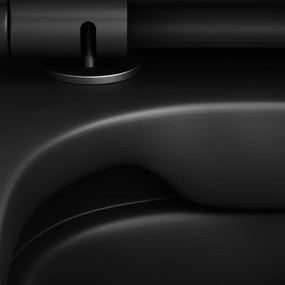 Závesné WC AM.PM X-Joy CXB1700MBSC bezokrajové, so sedadlom Microlift, čierne